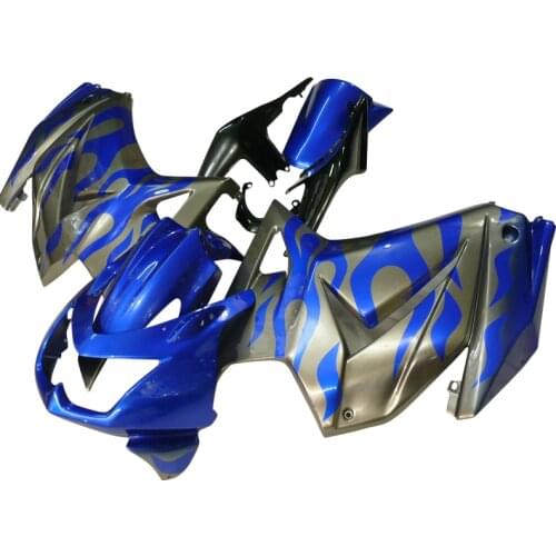ABS Motorcycle fairings kit for Kawasaki Ninja 250R 2008 2010 2014 EX250 08 09 10 14 ZX250R blue gray injection body fairing set