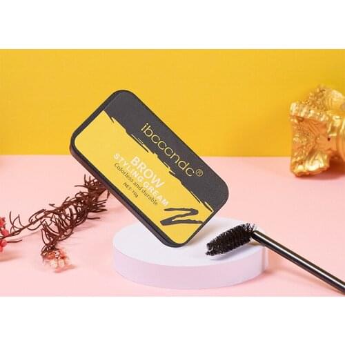 10g Brow Styling Cream Makeup Balm Soap Lasting Eyebrow Shaping Setting Gel Brow Stereotypes Natural Dense Eye Brow