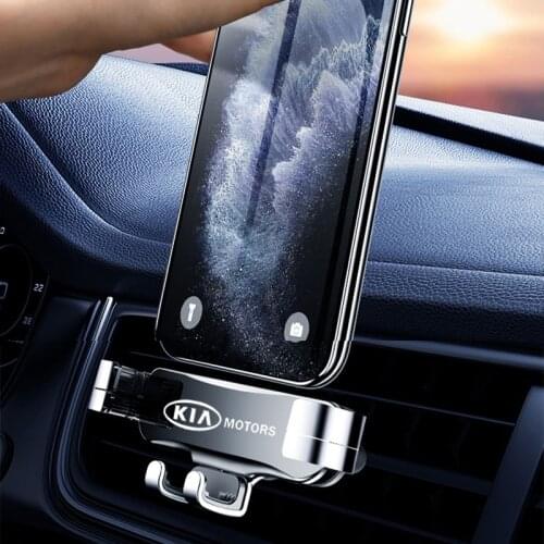 Metal Phone Holder Car Navigation Mobile Phone Holder Bracket Support