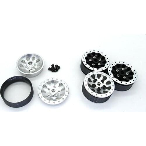 Metal Wheel Hub Clamp Tire for WPL C24 C14 C34 FJ40 RC Model Car Modification Parts