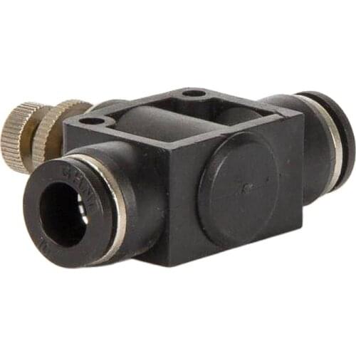 Pipe throttle valve NSNSF 4 6 8 12 pneumatic quick-connect fittings restrictor cylinder adjustment speed control valve