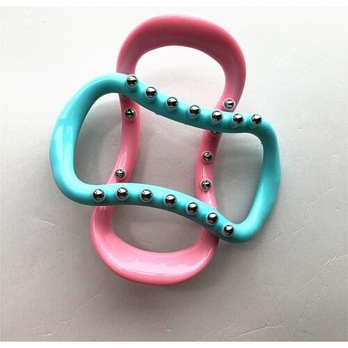 Pilates Equipment Open Shoulder Massage Yoga Ring Workout Sports Equipment Steel Ball Yoga Pilates Fitness Accessories Women