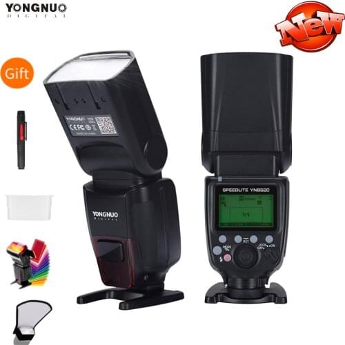YONGNUO YN862C Speedlite Flash Light Wireless TTL Camera Flash Master Slave Speedlite for Canon 5D IV/6D/7D/40D/650D/1200D/EOS R