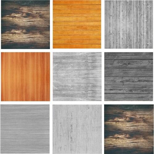 Vintage Wood Plank Photography Vinyl Backdrop Studio Photo Background Props