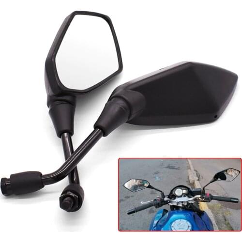1 Pair Motorcycle Rear View Mirrors For yamaha tmax 500 tmax500 t max 500 TMAX 530 2001-2020 10mm 8mm Back Side Convex Mirror