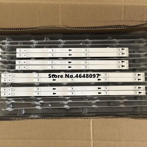 1set=8pcs TCL B55A558U L55E5800A-UD D55A630U Light Bar 55D2900 55HR330M05A8 55HR330M04B8 4C-LB5504-HR21J