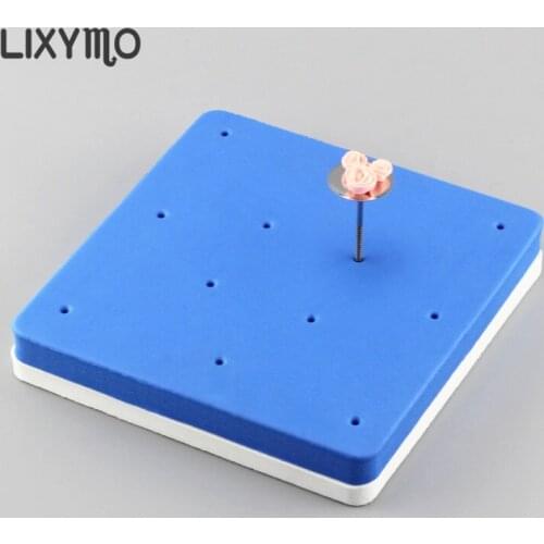 1PC 12holes Fondant Flowers Modeling Foam Pads Sugercraft Flowers Sponge Pad Mat Pastry Cake Decorating Tool Flower Mold LIXYMO