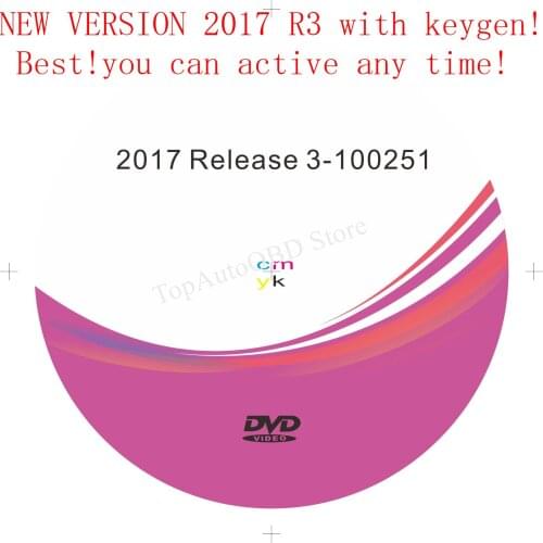 2021 New Arrival 2017.R3 with keygen on DVD/Link Software and Installation video support 2017 models cars trucks for delphis