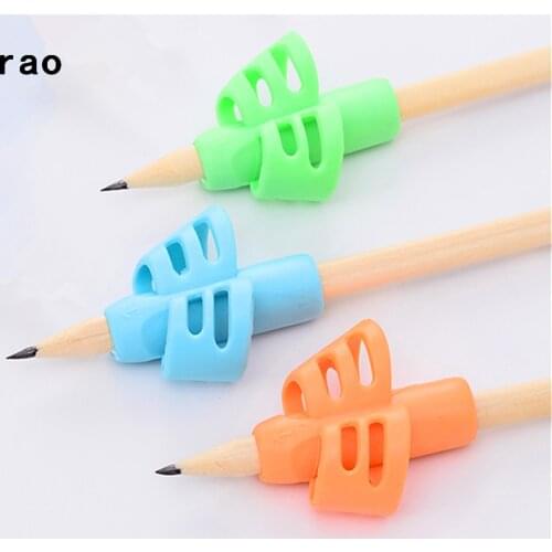 High quality 3pcs Two fingersr Pen Grips child Exercise Writing Pen Writing Correction posture Student school child