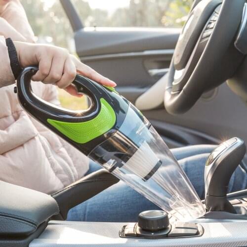 RACEFAS Car Wireless Vacuum Cleaner Portable Handheld Mini Cordless Vacuum Cleaner For Car And Home 120W High Power Wet/Dry