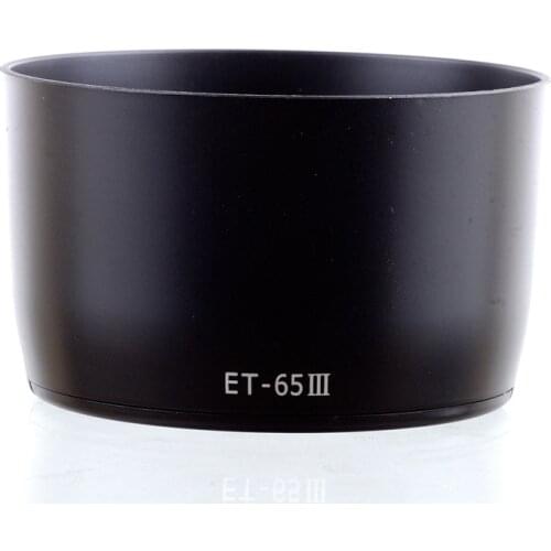 ET-65III Lens Hood for Canon EF 85mm f/1.8 USM 100mm f/2, SF EF 135mm f/2.8 Lens Hood ET65 III ET 65 III