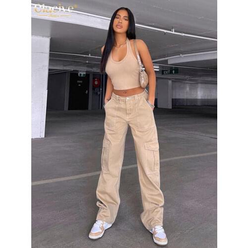 Clacive Women's Cargo Pants