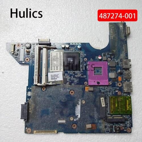 Hulics Original For HP CQ40 Laptop Motherboard JAL50 LA-4101P 487274 487274-001 DDR2 100% Tested
