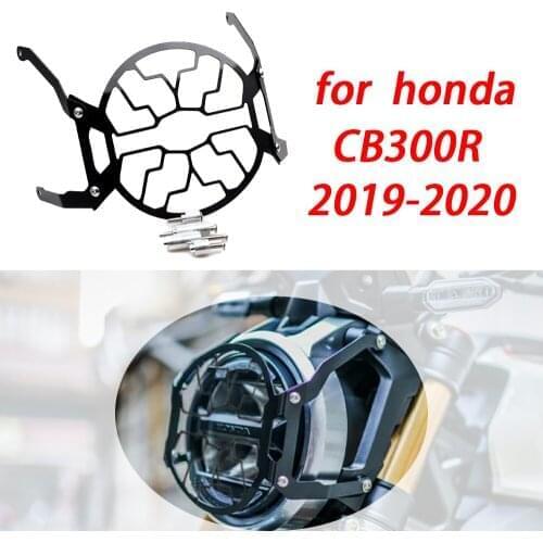 Motorcycle Accessories FOR HONDA CB300R CB 300R CB300 R 2019 2020 Headlight Grille Guard Cover Protector Bracket