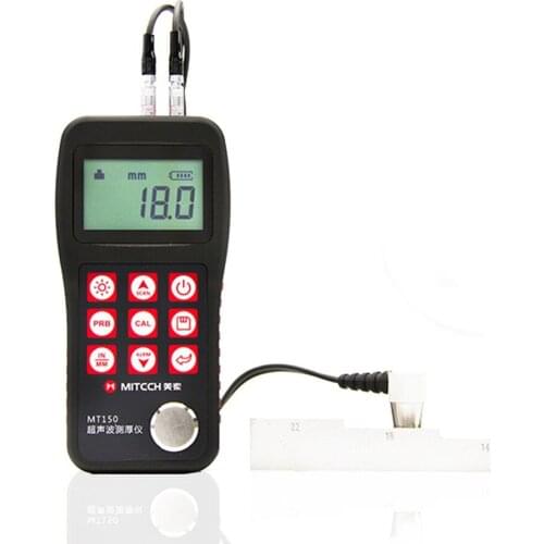 MT-150 Ultrasonic Thickness Gauge 0.75-300mm (in Steel) 0.1mm Resolution