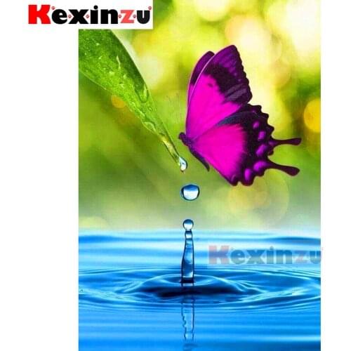 New 5D diamond painting full Square/Round diamond embroidery-butterfly-rhinestone DIY mosaic Cross Stitch 3D Home Decor Y451