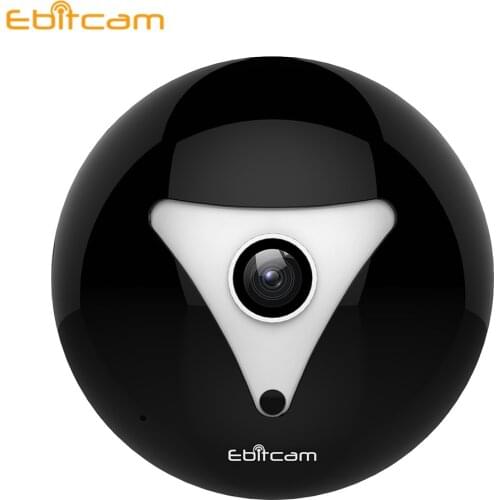 3mp 5mp 360 Degree Panoramic Ip Camera Indoor Ceiling Network Surveillance IR-Cut Night Vision CCTV Security Wifi Monitor Black