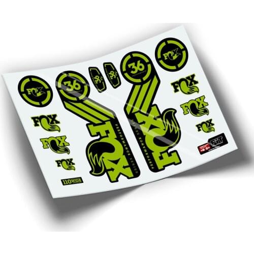 Pegatinas hairpin clip FOX 36 PERFORMANCE SERIES 2016 WP58 STICKERS