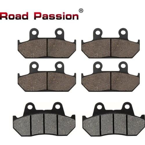 Road Passion Motorcycle Front and Rear Brake Pads for HONDA VFR700 VFR750 Interceptor CBR750 CBR1000F Hurricane GL1500 Goldwing