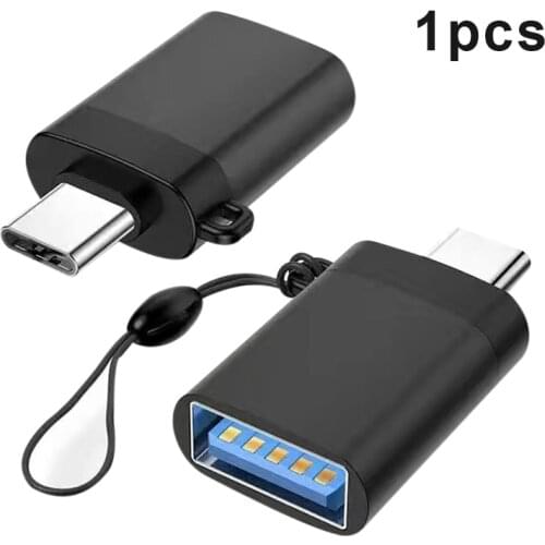 USB 3.0 to Type C Adapter OTG Portable Fast Speed Plug and Play for Mouse Keyboard DU55