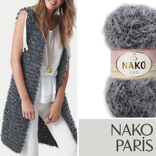 Nako Paris Premium Hand knitting yarn DIY knitting sweater knitting shawl cardigan knitting yarn design rope