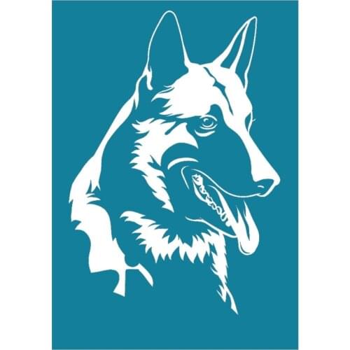 Akita Dog Self Adhesive Silk Screen Printing Stencil Mesh Transfers for DIY T-Shirt Pillow Textile Painting N0PA