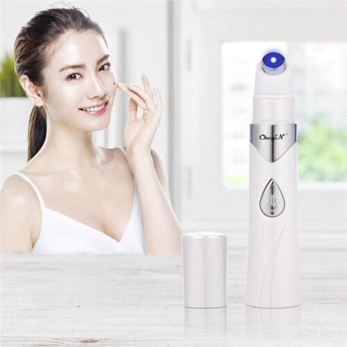 2021 Face Acne Removal Pen Blue LED Light Therapy Treatment Tool Spider Vein Eraser Skin Tightening Wrinkle Removal Device 50