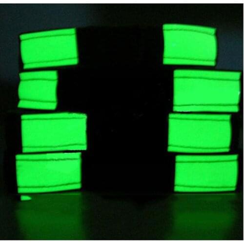 Reflective Stripe Cat Eyes Camo Strap Outdoor MK2 M1 M35 Helmet Cats Eyes Only Product Light Reflector Sticker Fabric