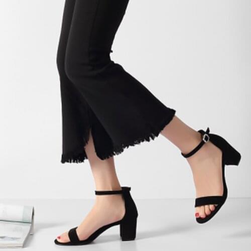 Size 34-40 Hot Spring and Summer Women Shoes Pumps Dress Shoes High Heels Boat Shoes Wedding Shoes with Peep Toe Casual Sandals