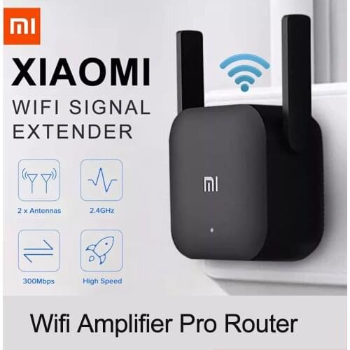 Xiaomi Wifi Amplifier Pro Router 300Mbps 2.4G Repeater Wireless Wifi Amplifier Extender Repeater For Mi Router Wi-Fi