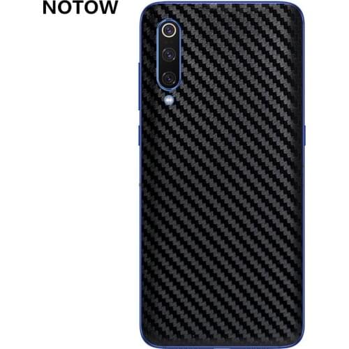 NOTOW Fashion 3D Carbon Fiber Back Paste Protective Film back Sticker For XiaoMI mi9/mi9se/mi8/8se/mi8lite/mix2/mix2s