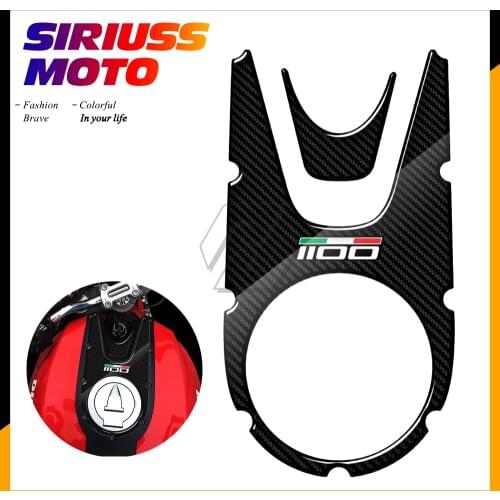 3D Carbon-look Motorcycle Gas Tank Pad Protector Case for Ducati Monster 1100 Evo 2008-2014