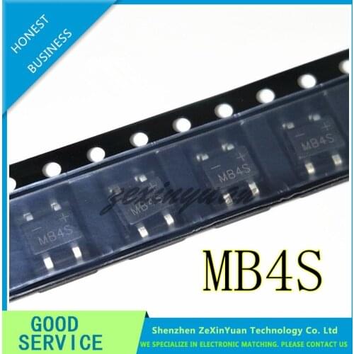 50pcs/lot MB05S MB1S MB2S MB4S MB6S MB8S MB10S 0.5A 500mA 0.8A 800mA In Stock