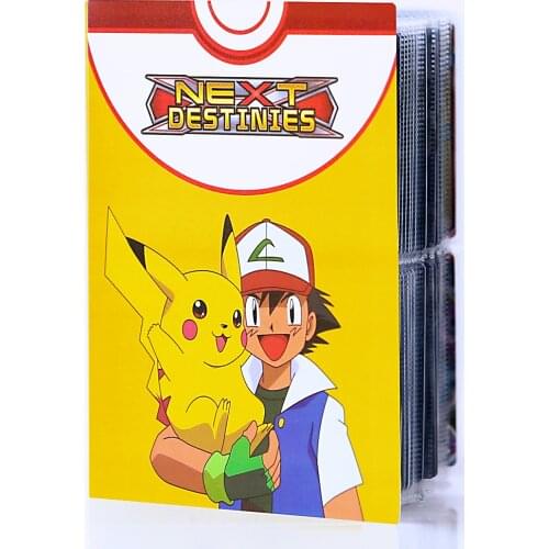 240Pcs Pokemon Album Book Pokemon Card Binder Map Collectors Holder Livre Playing Game Card Loaded Capacity Folder Kids Toy Gift