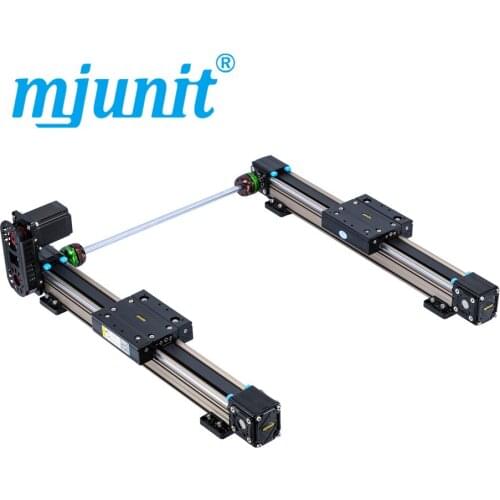 Mjunit interactive slide screen touch transparent display linear motion guide of pushing and pulling movement, sliding track