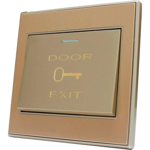 NO/NC Door Release Exit Button Button Push Switch for Electric Lock Door Access Control System