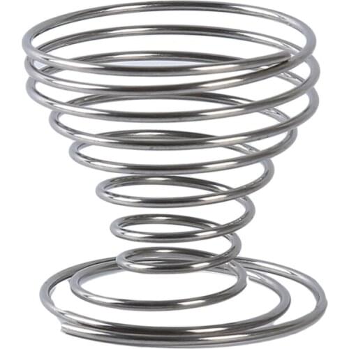 Multi-Function Boiled Eggs Holder Hot Products Stainelss Steel Spring Wire Tray Egg Cup Cooking Tool