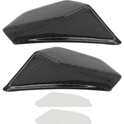 Universal Motorcycle Wing Pair Carbon Fiber Fairing Wing Aerodynamic Motorcycle Winglet Dynamic Spoiler Fit for Honda
