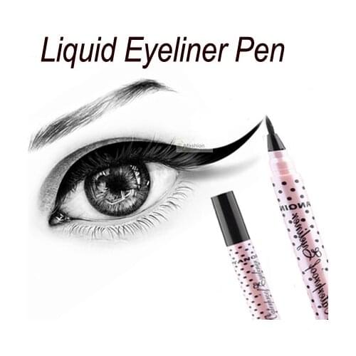 1pc Black Liquid Eyeliner Pencil Long lasting Waterproof Not blooming Eye liner pens make up cosmetic tools delineador canetas