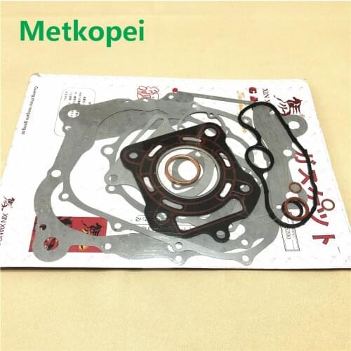 Motorcycle ZS200 water-cool Complete Gasket Includes Cylinder Gasket and Engine Gasket for Zone Zongshen 200cc ZS 200 seal part