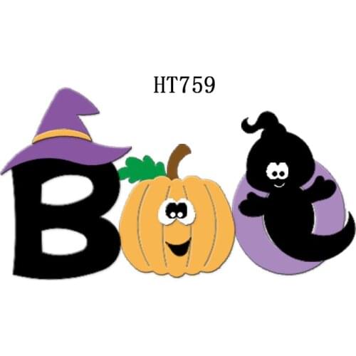 Halloween series Cutting dies - New Die Cutting And Wooden Mold,HT759 Suitable For Common Die Cutting Machines On The Market