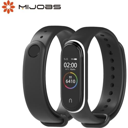 Strap for Mi Band 4 Bracelet Mi Bend 4 Belt Silicone Wristbands for Xiaomi Correas Xiomi Miband 3 Smart Watch Pulseira Opska