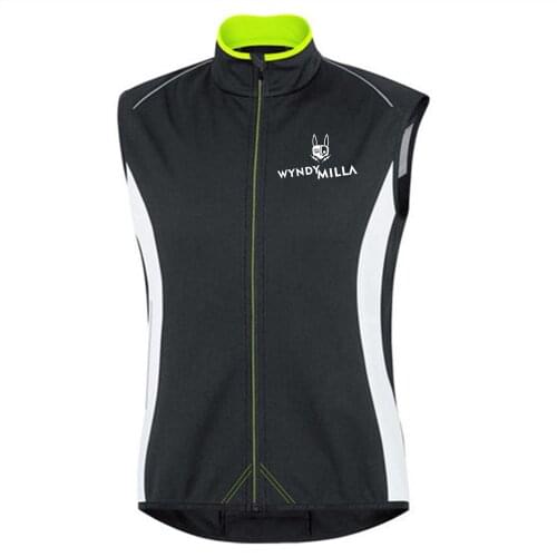 WYNDYMILLA waterproof Cycling Vest Warm Riding MTB Jersey Ultra-light Fabric Unisex Outdoor Windproof Ultra-thin Sleeveless Vest