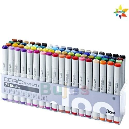 Japan copic generation 1, 2, 3 alcohol oil clothing skin color 24 36 72 Art Oil Color marker anime school supplies manga