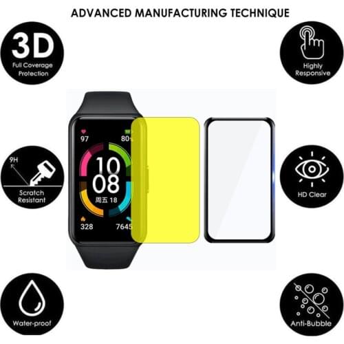 2Pcs For -huawei honor band 6 Screen Protector Film Soft Films Smart R2JA