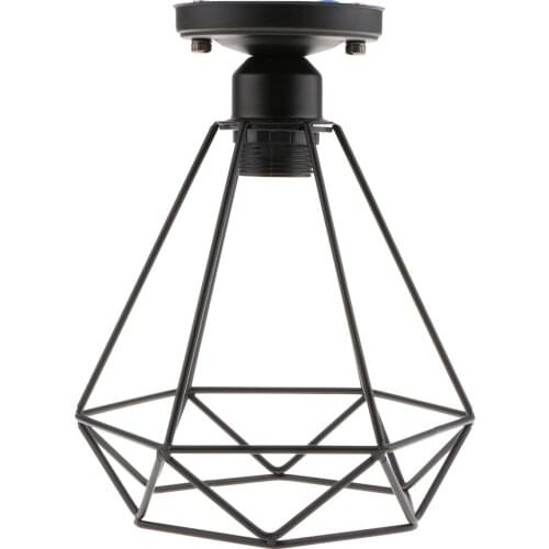 Iron Diamond Style Ceiling Pendant Light Shade Lampshade for Home Decor