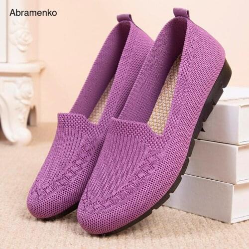Women Flats Loafers Shoes Comfortable Casual Ladies Shoes Sneakers Women Slip-on Ballerina Flats Zapatillas Mujer Size 35-41