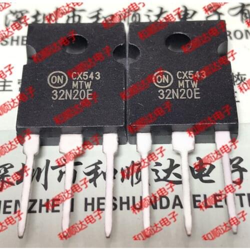 10pcs/lot MTW32N20E New stock TO-247 200V 32A
