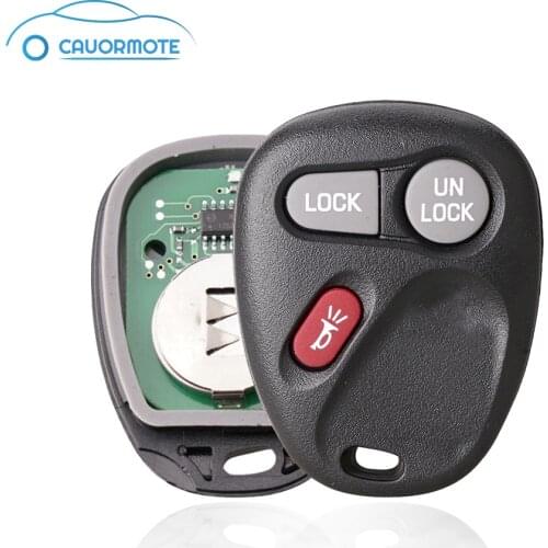 315MHz Remote Key For Cadillac Escalade EXT 2001 2002 Central Locking Car Key For Chevrolet Chevy Tahoe Suburban S10 Smart Key