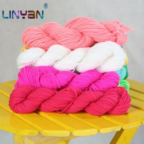 Acrylic crochet 5 pieces/Lot Medium thickness Insoles Slipper Cross-stitch Acrylic Thread Knitting line Crochet Woolen yarn ZL6